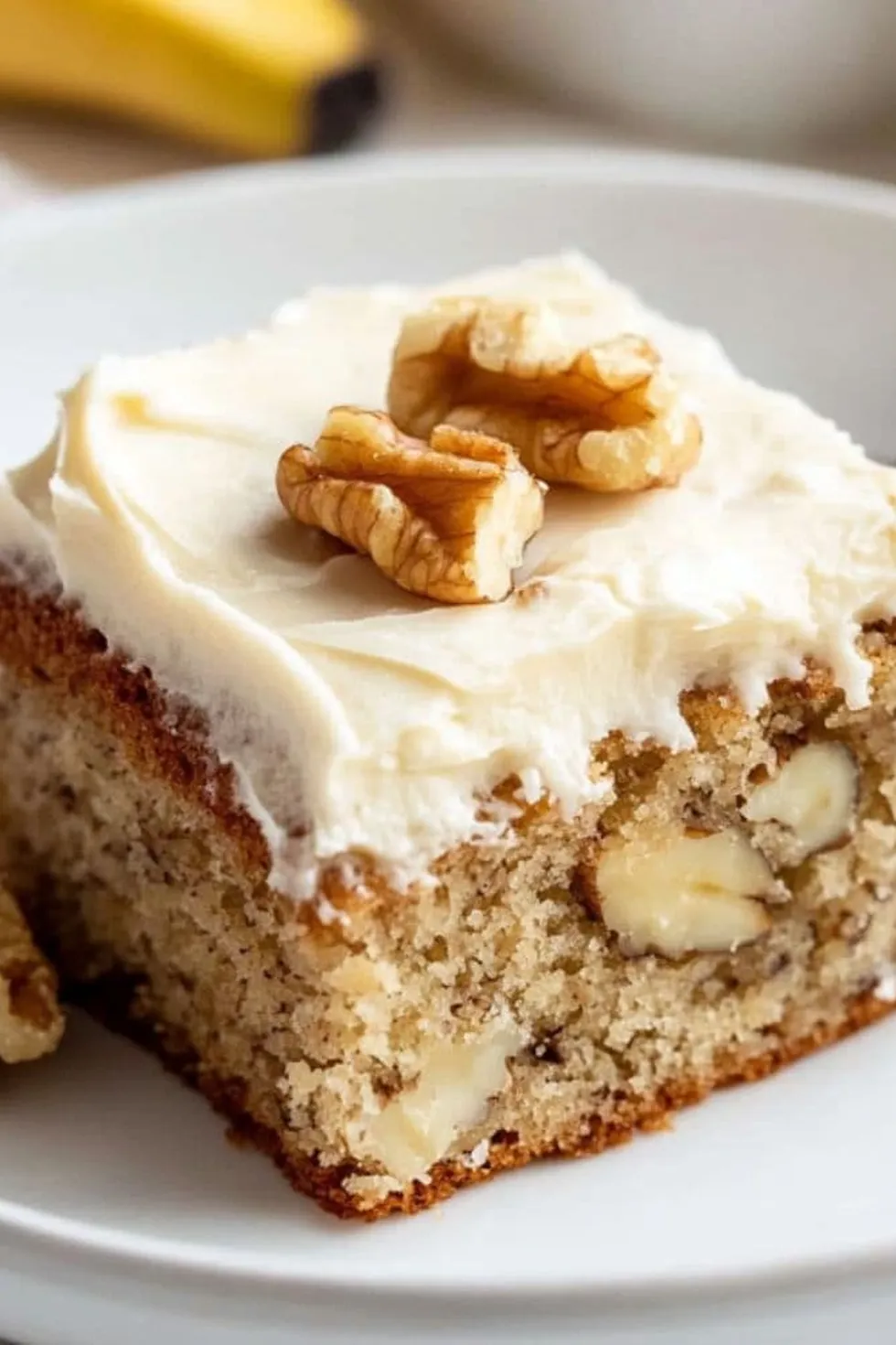 Banana Bread Bars with Brown Butter Frosting Photo