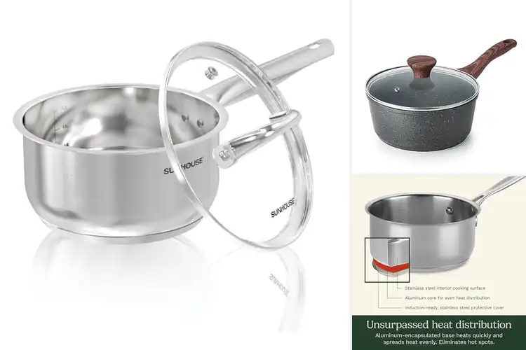 Detailed view of Best 1.5 Quart Small Sauce Pan: Simplify Your Cooking Today