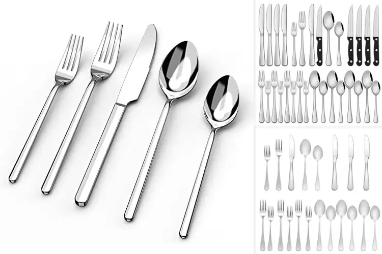 Detailed view of 10 Best 4-Person Flatware Sets for Effortless Dining Style