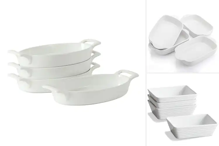 Detailed view of Best 4-Piece Individual Oven Dishes Set
