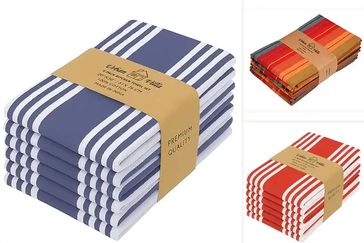 Detailed view of 10 Best Absorbent Dish Towels for Quick, Easy Cleanup