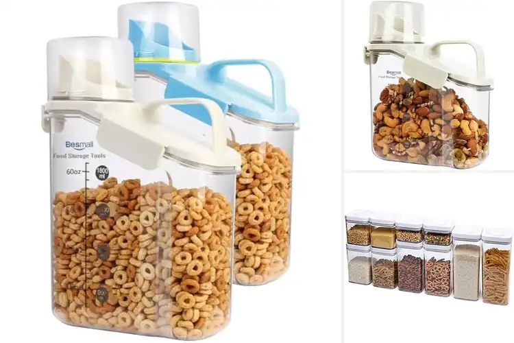Detailed view of 10 Best Airtight Containers for a Cleaner, Fresher Kitchen