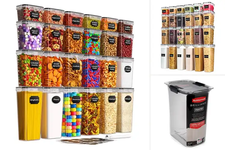 Detailed view of Best Airtight Dry Food Storage Containers