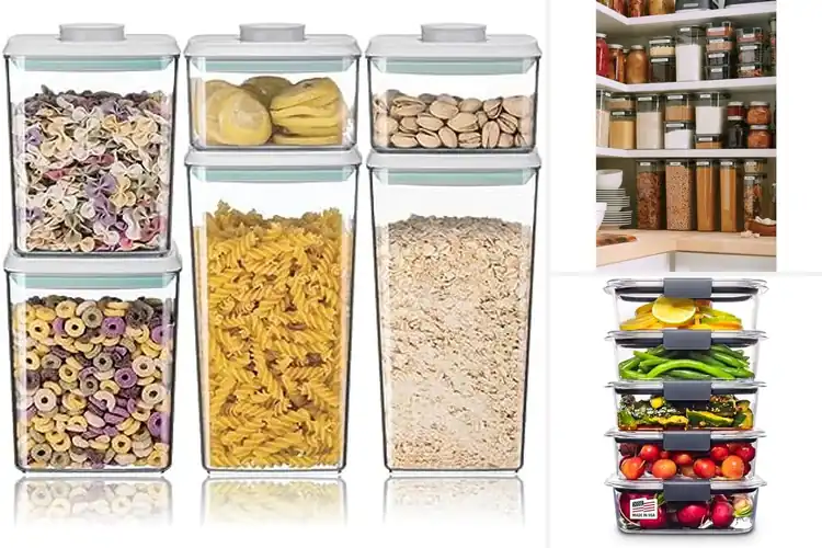 Detailed view of 10 Best Airtight Food Storage Containers for a Tidy Kitchen