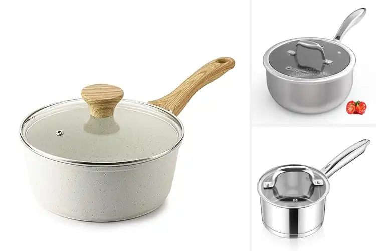 Detailed view of Best All Stove Compatible Saucepan