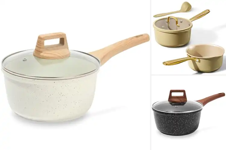 Detailed view of Best All Stovetop Compatible Saucepans