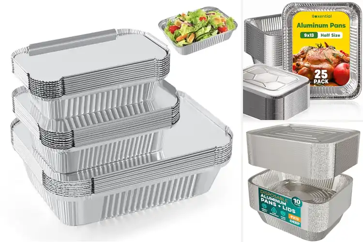 Detailed view of Best Aluminum Foil Pans With Lids
