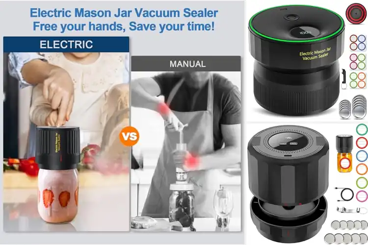 Detailed view of Best Automatic Mason Jar Vacuum Sealer