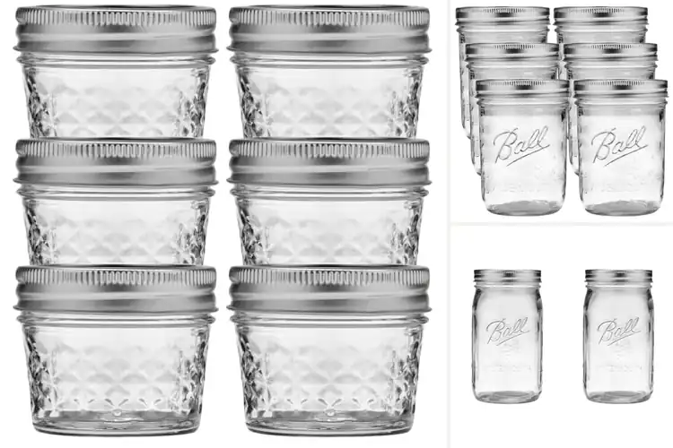 Detailed view of Best Ball Wide Mouth Jam Jellies Jars