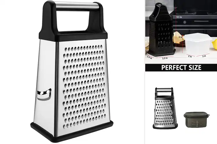 Detailed view of 10 Best Box Graters for Effortless Kitchen Prep
