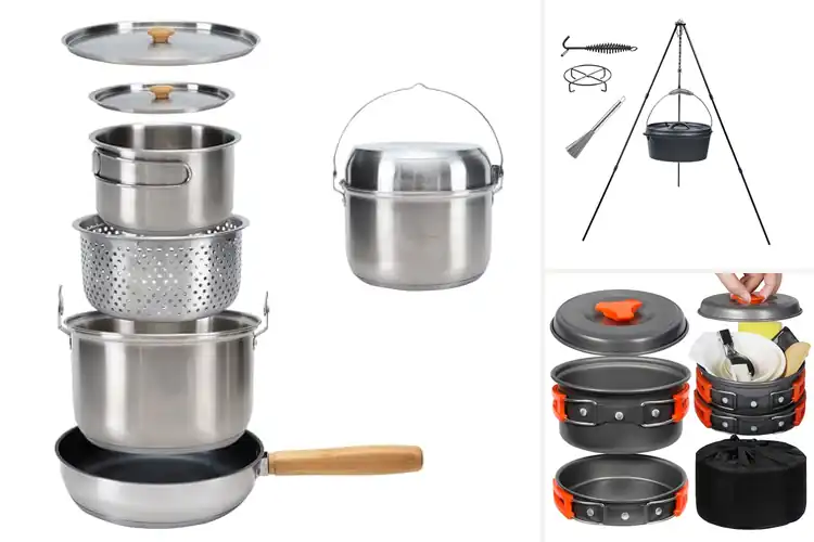 Detailed view of Best Campfire Cookware Options