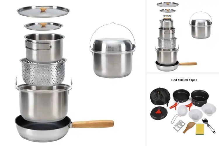 Detailed view of Best Campfire Friendly Cookware