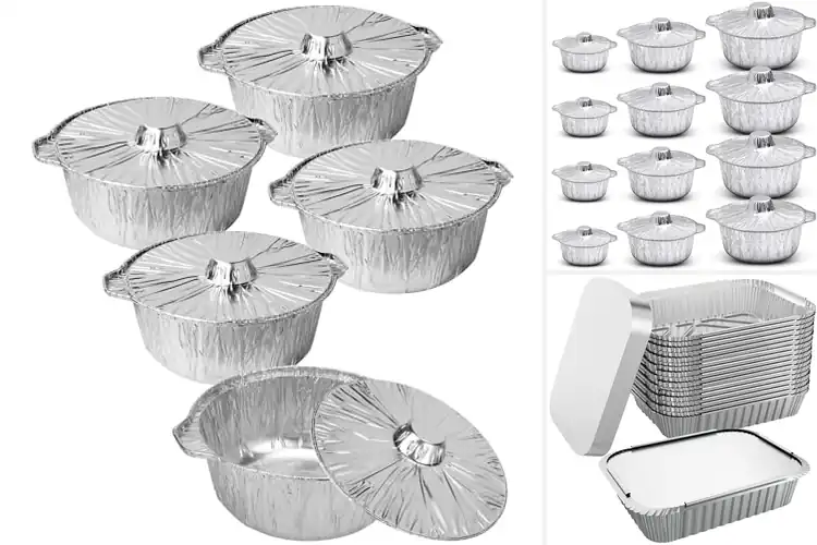 Detailed view of 10 Best Camping Foil Pans: Hassle-Free Outdoor Cooking Essentials