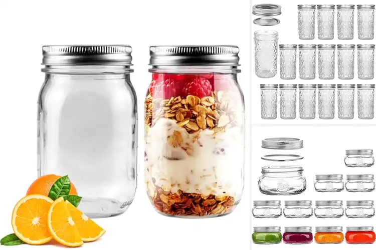 Detailed view of 10 Best Canning Jars for Home Use: Easy Preservation