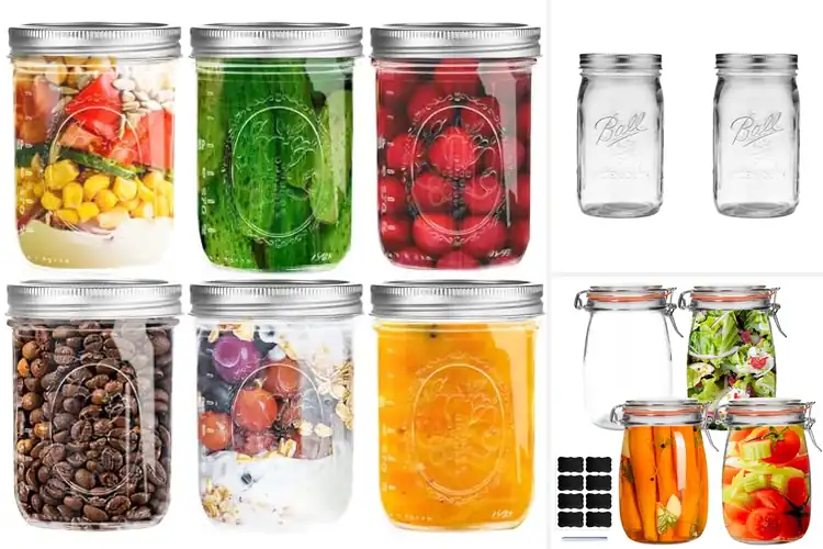 Detailed view of Best Canning Jars for Pickling