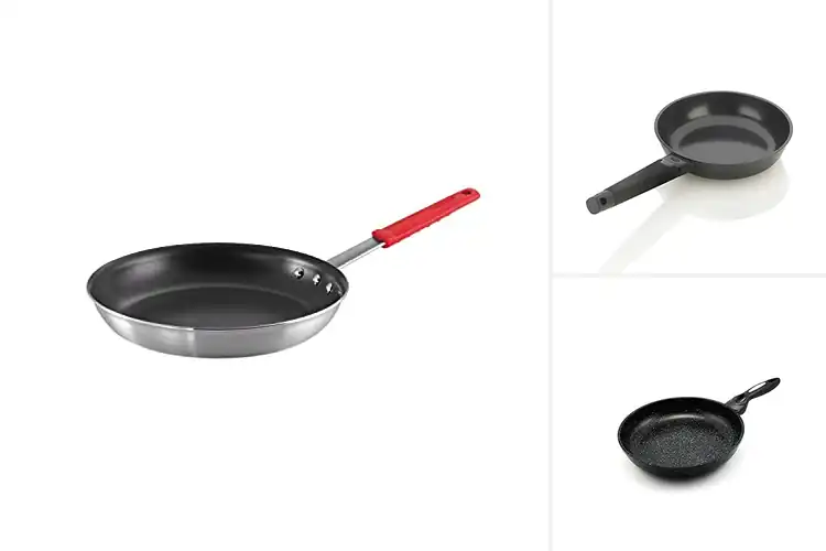Detailed view of Best Cast Aluminum Nonstick Skillet Long Lasting