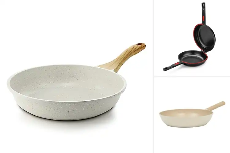 Detailed view of Best Cast Aluminum Omelet Pan Durability