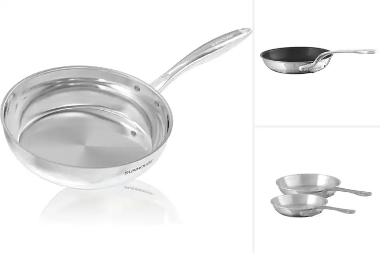 Detailed view of Best Cast Stainless Steel Frying Pans