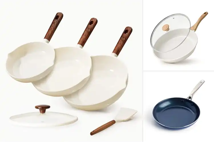 Detailed view of Best Ceramic Coated Skillets