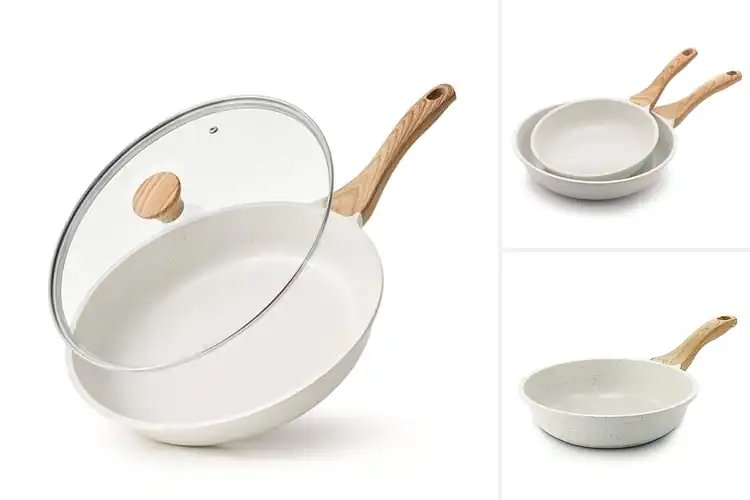 Detailed view of Best Ceramic Frying Pan Coatings