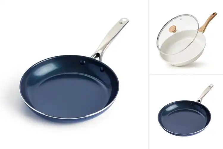 Detailed view of Best Ceramic Skillet Without PFAS PTFE
