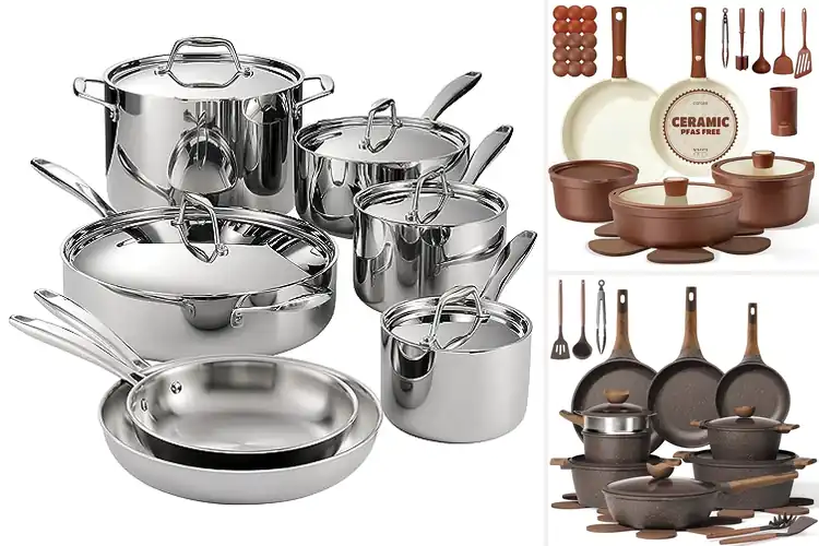 Detailed view of Best Certified Cookware : Cook Safely, Eat Well