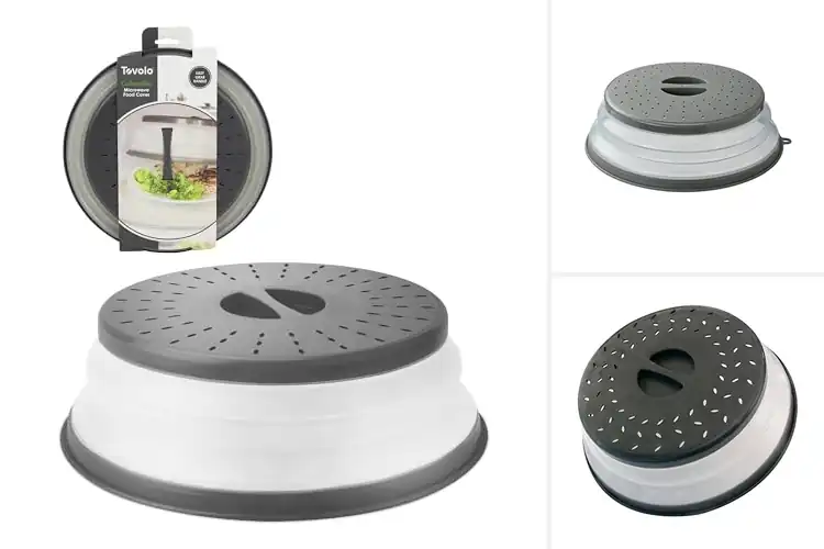 Detailed view of 10 Best Collapsible Microwave Covers for Easy Cleanup