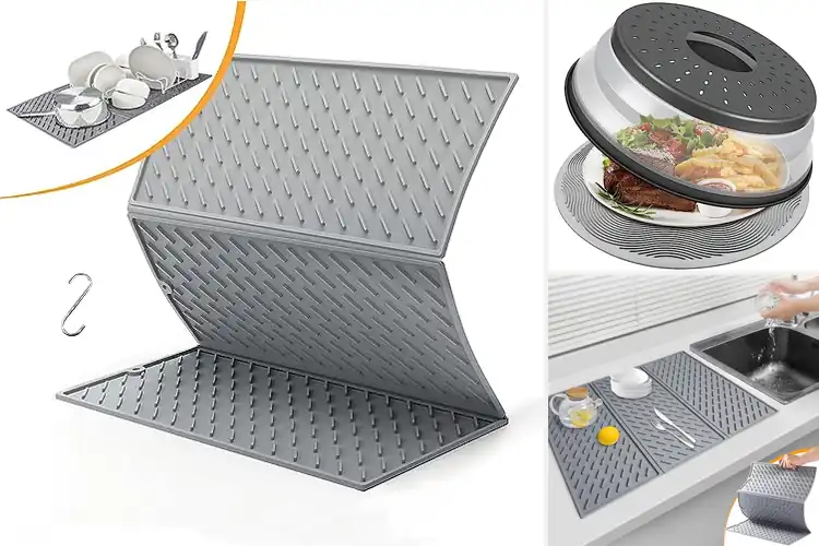 Detailed view of 10 Best Collapsible Silicone Mats for Space-Saving Kitchen Bliss