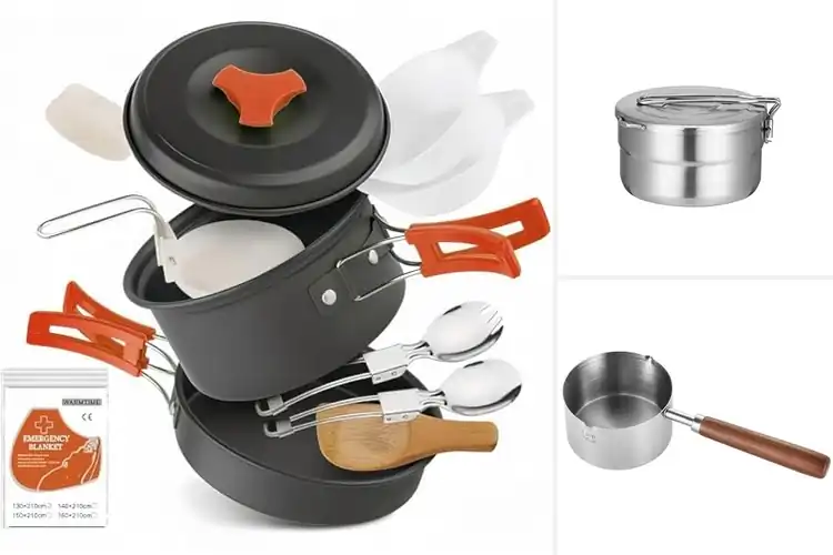 Detailed view of Best Compact Cooking Pots