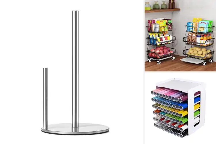 Detailed view of 10 Best Countertop Roll Organizers: Tidy & Easy