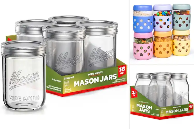 Detailed view of Best Dishwasher Safe Jars for Easy Canning & Storage
