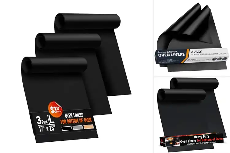 Detailed view of 10 Best Dishwasher Safe Oven Liners: Effortless Cleaning