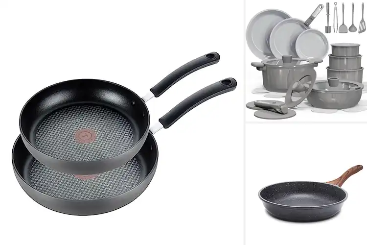 Detailed view of 10 Best Dishwasher Safe Pans: Easy Cleanup