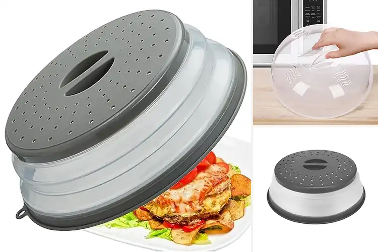 Detailed view of Best Dishwasher Safe Splatter Cover