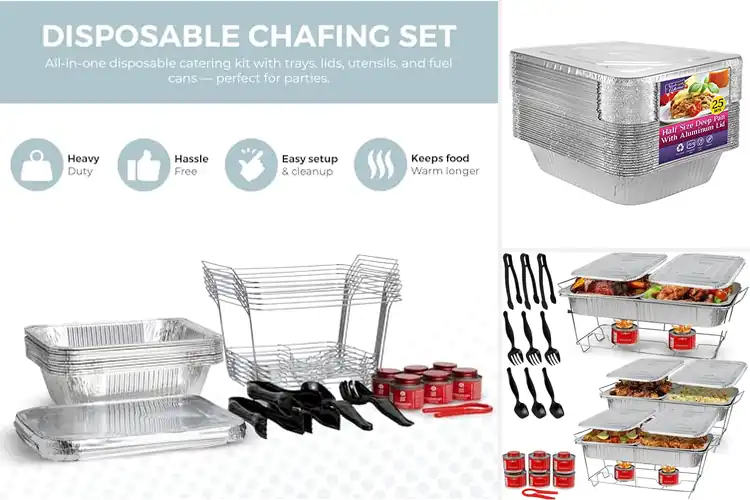Detailed view of 10 Best Disposable Catering Pans for Stress-Free Hosting