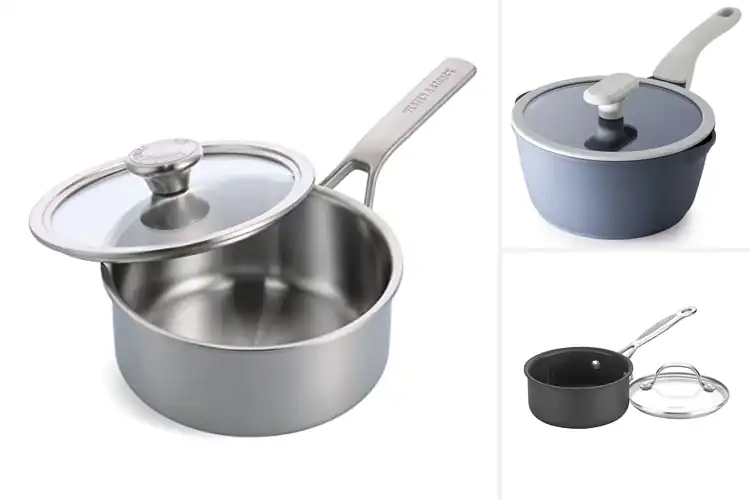 Detailed view of 10 Best Drip-Free Pouring Saucepans: Mess-Free Perfect Pours