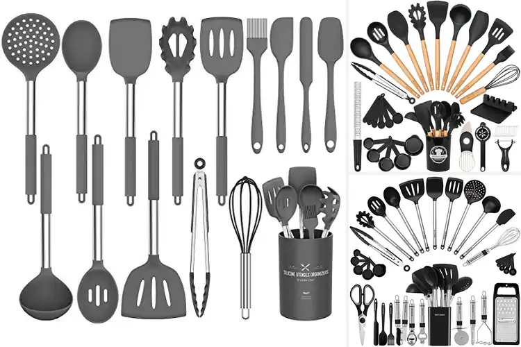 Detailed view of 10 Best Durable Kitchen Utensil Sets for Effortless Cooking