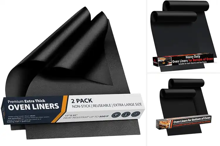 Detailed view of 10 Best Durable Oven Liners
