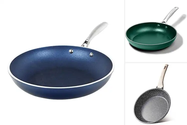 Detailed view of Best Durable Stone Coated Pan