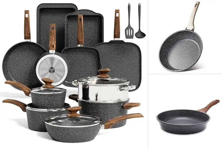 Detailed view of Best Durable Stone Cookware: Cook Healthier & Save Money