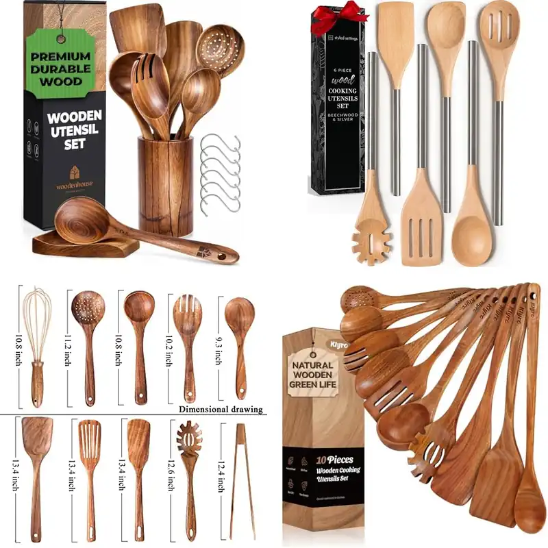 10 Best Durable Wooden Handle Utensils for Long-Lasting Use