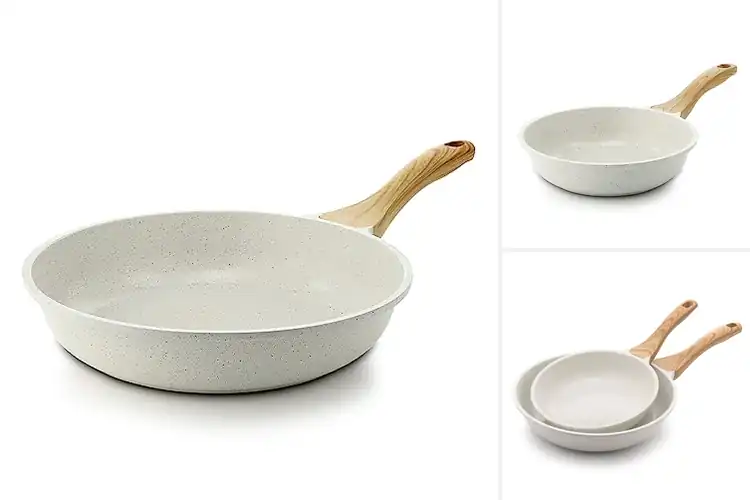 Detailed view of Best Easy Clean Ceramic Pan Skillets