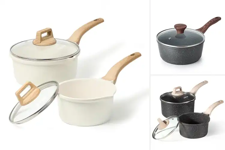 Detailed view of Best Easy Clean Sauce Pots