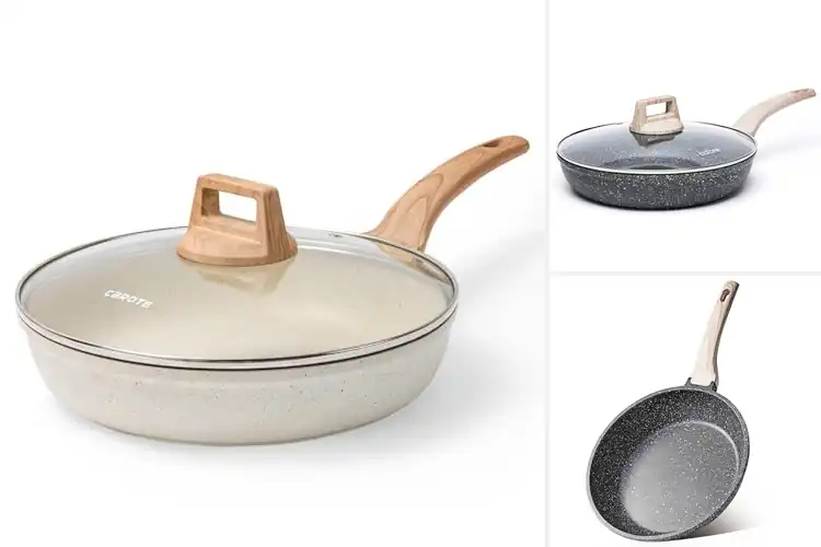 Detailed view of Best Eco-Friendly Granite Nonstick Pans