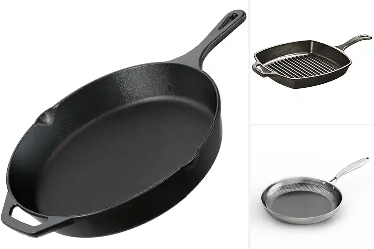 Detailed view of Best Even Heat Distribution Pan