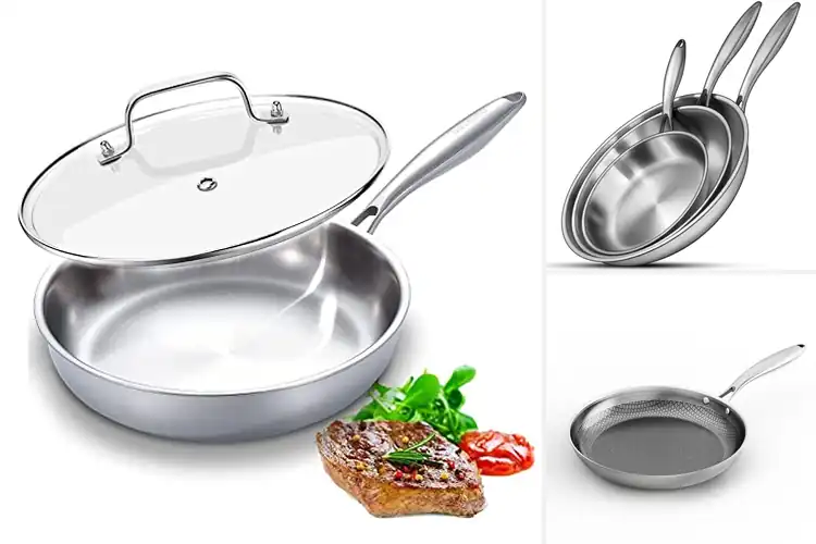Detailed view of Best Even Heat Distribution Skillet For Fast Cooking