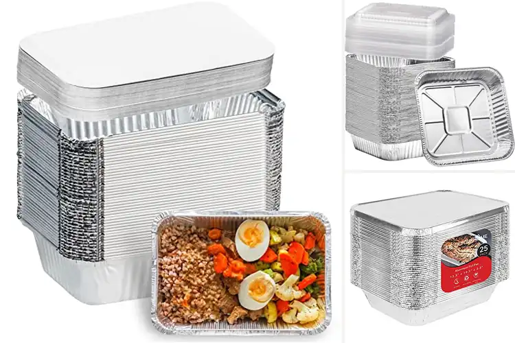 Detailed view of 10 Best Foil Pans With Lids: Top Picks for Easy Cooking & Storage