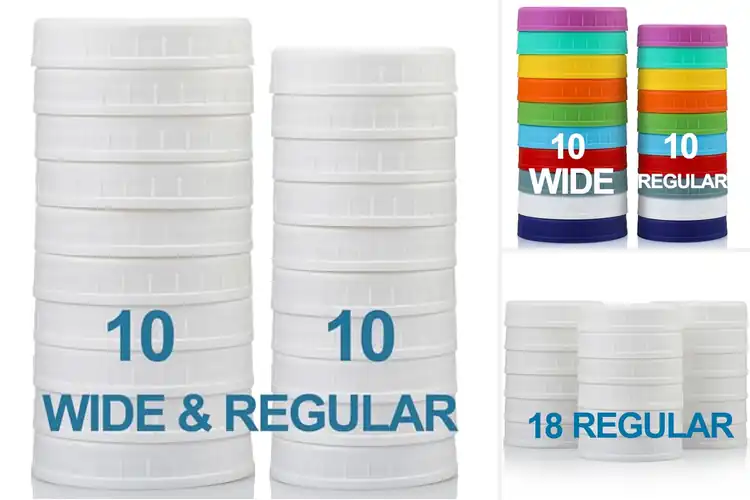 Detailed view of 10 Best Food Grade Mason Jar Caps