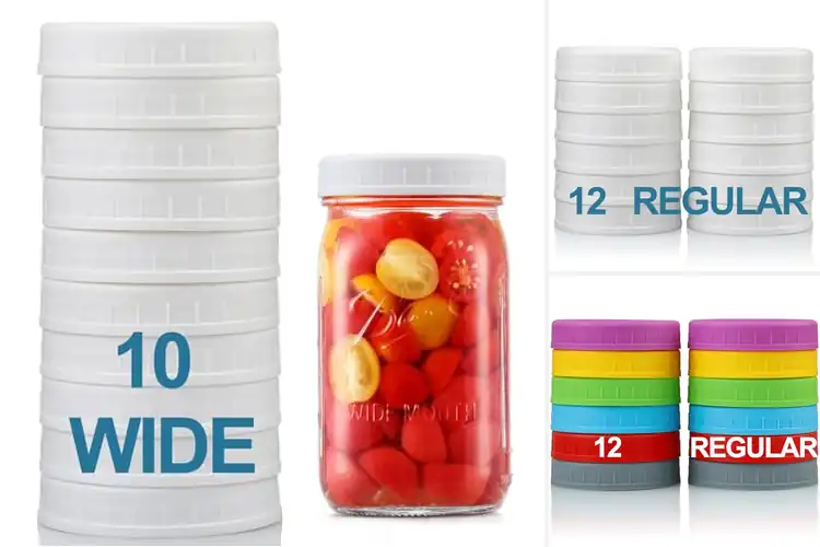 Detailed view of Best Food Storage Mason Jar Lids