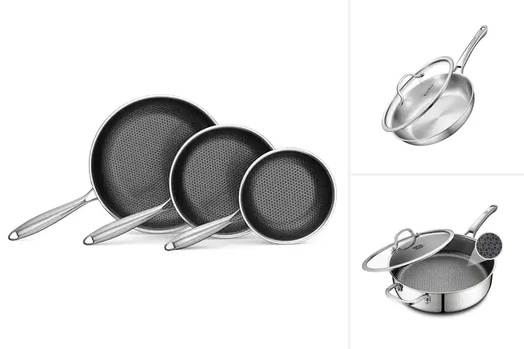 Detailed view of Best Frying Pans for Electric Cooktops